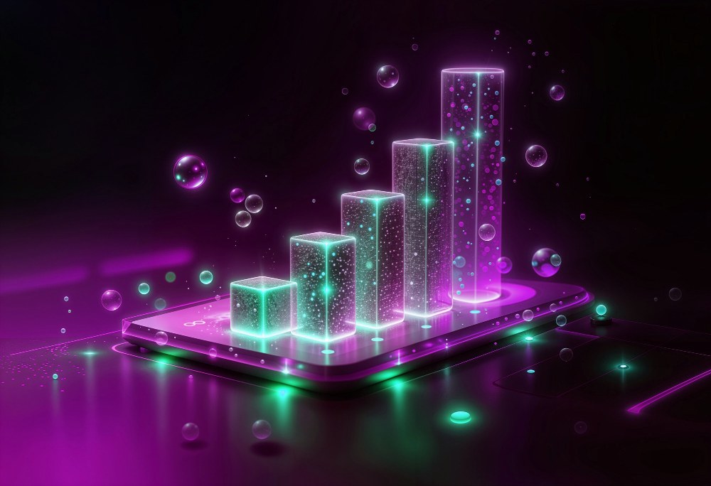 Aridika autonomous trading dashboard displaying live portfolio growth
